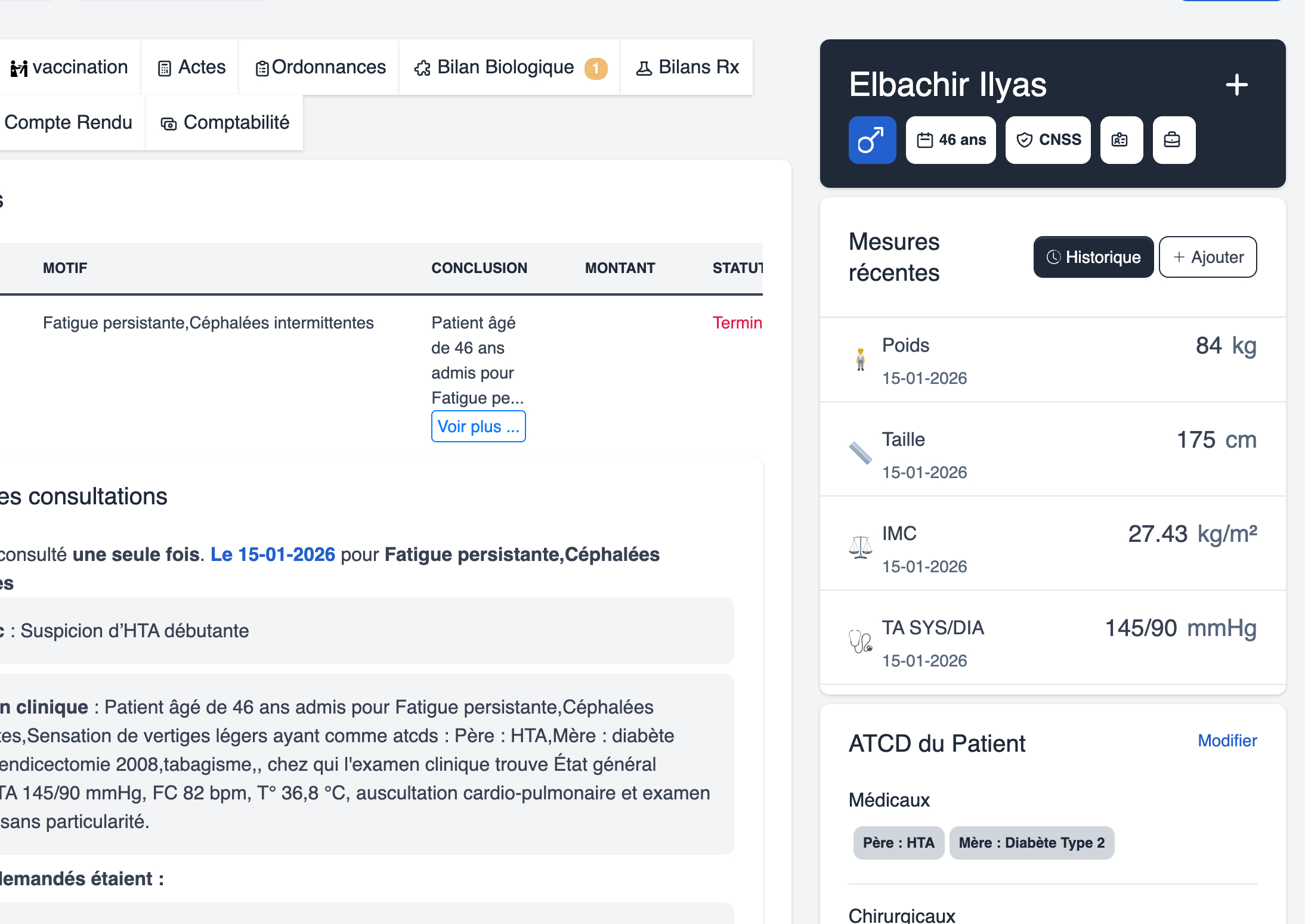 Fiche Administrative